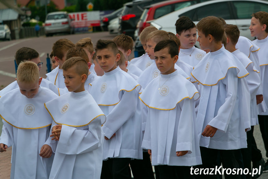 Procesja Bożego Ciała w Korczynie