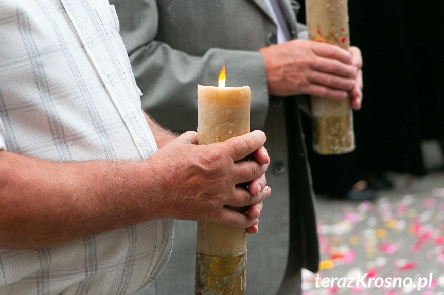 Procesja Bożego Ciała w Korczynie