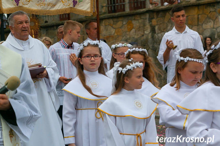 Procesja Bożego Ciała w Korczynie