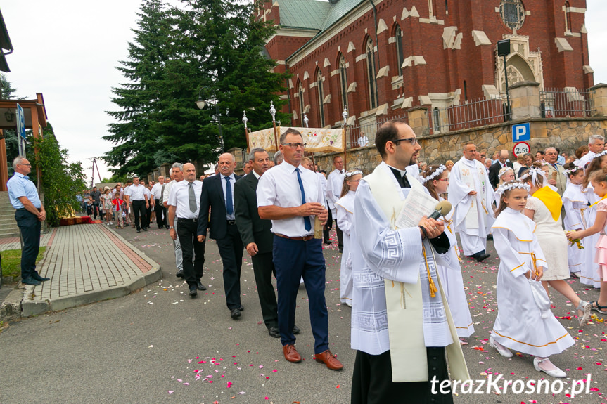 Procesja Bożego Ciała w Korczynie