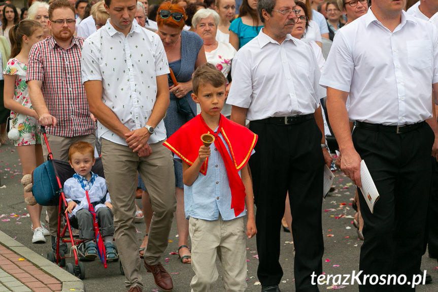 Procesja Bożego Ciała w Korczynie