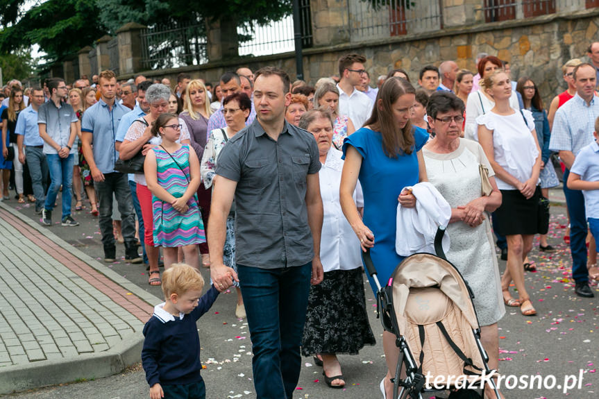 Procesja Bożego Ciała w Korczynie