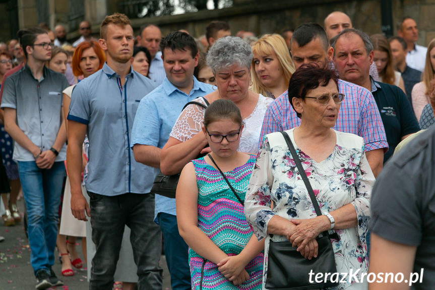 Procesja Bożego Ciała w Korczynie