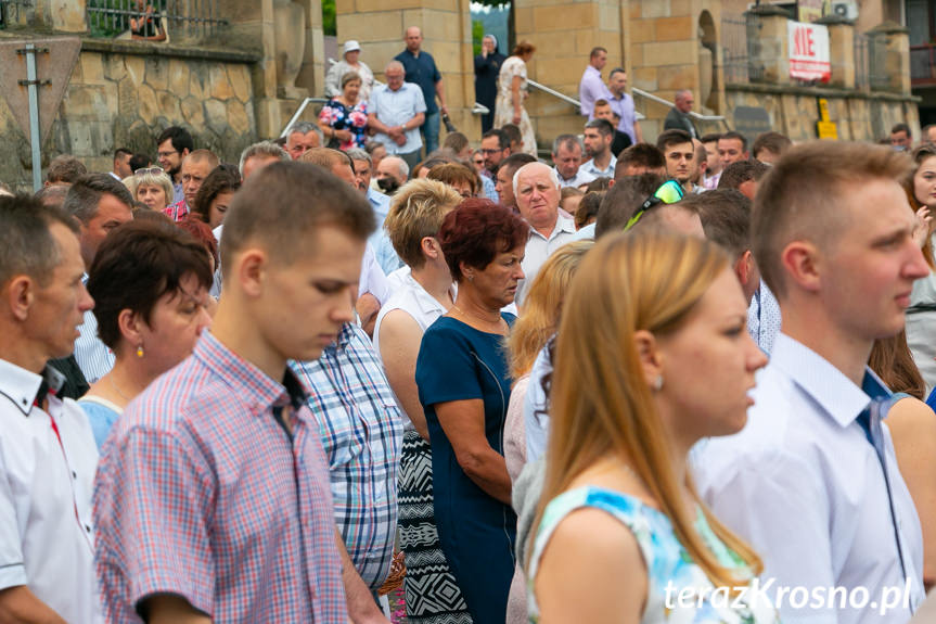 Procesja Bożego Ciała w Korczynie