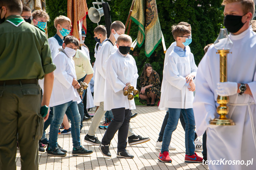 Procesja Bożego Ciała w Krościenku Wyżnym