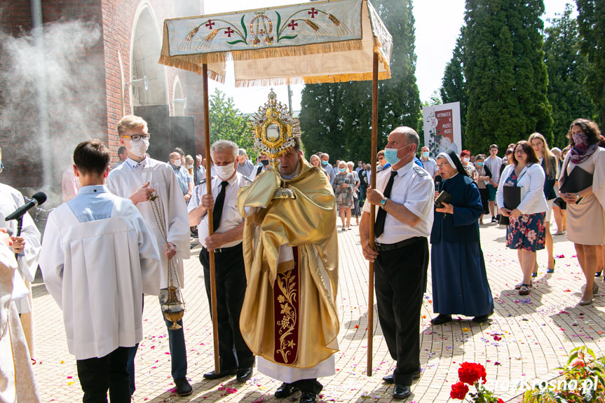 Procesja Bożego Ciała w Krościenku Wyżnym