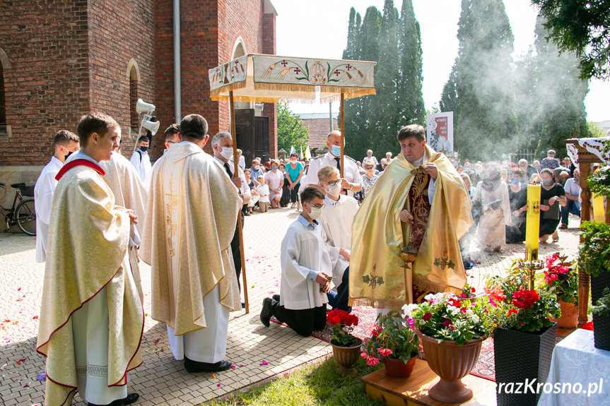 Procesja Bożego Ciała w Krościenku Wyżnym