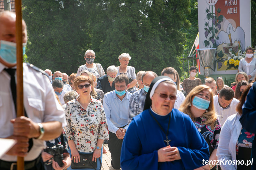 Procesja Bożego Ciała w Krościenku Wyżnym