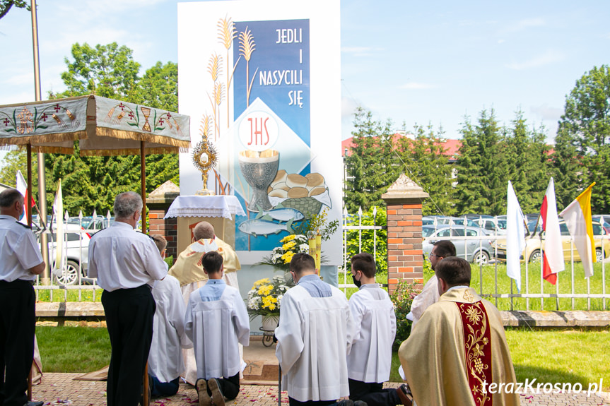 Procesja Bożego Ciała w Krościenku Wyżnym