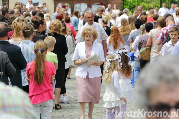 Procesja Bożego Ciała w Krośnie