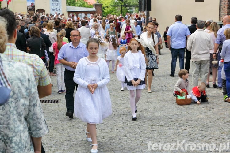 Procesja Bożego Ciała w Krośnie