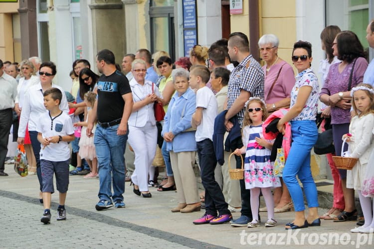 Procesja Bożego Ciała w Krośnie