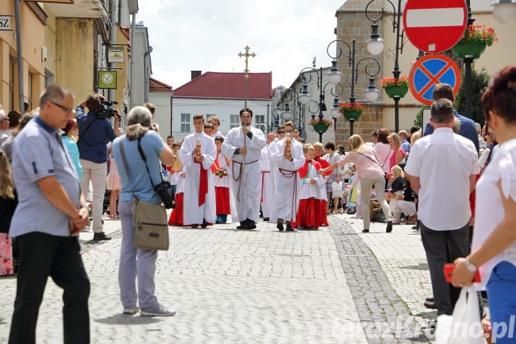 Procesja Bożego Ciała w Krośnie