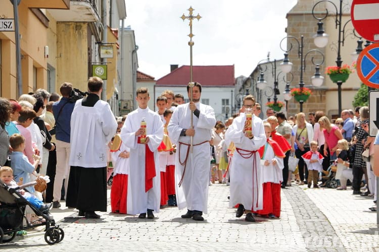 Procesja Bożego Ciała w Krośnie