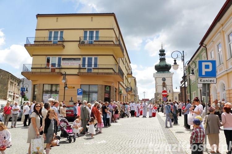 Procesja Bożego Ciała w Krośnie