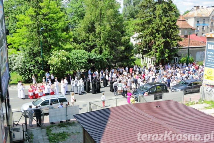 Procesja Bożego Ciała w Krośnie