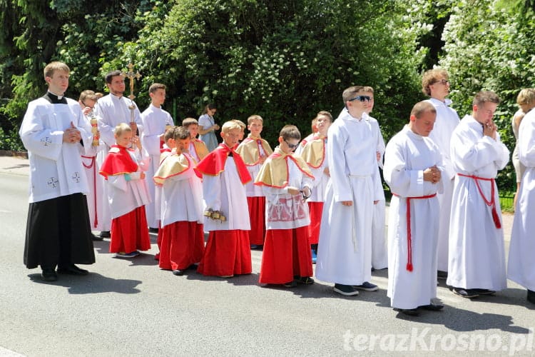 Procesja Bożego Ciała w Krośnie