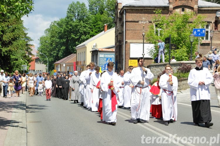 Procesja Bożego Ciała w Krośnie