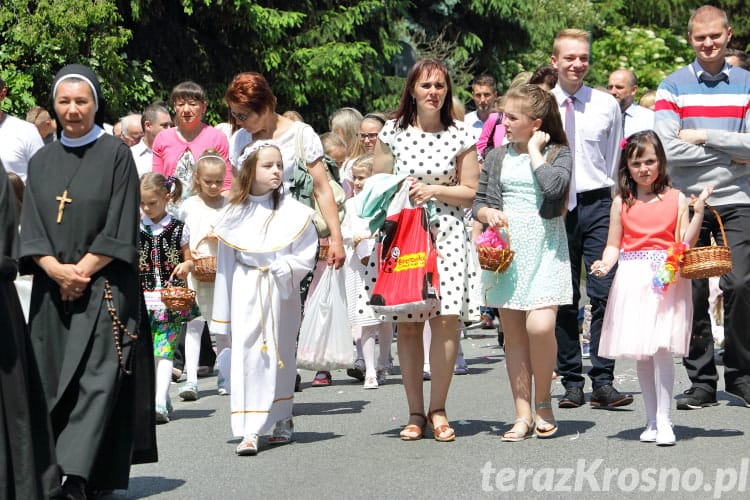 Procesja Bożego Ciała w Krośnie