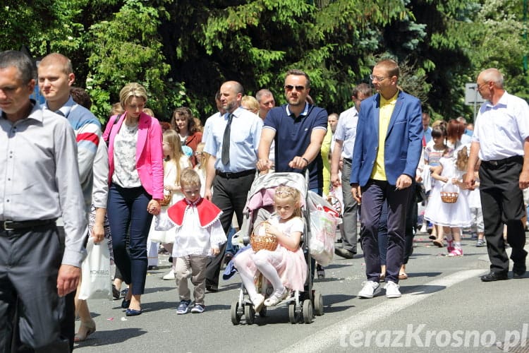 Procesja Bożego Ciała w Krośnie