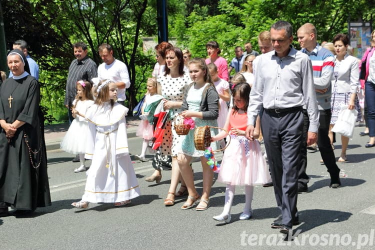 Procesja Bożego Ciała w Krośnie