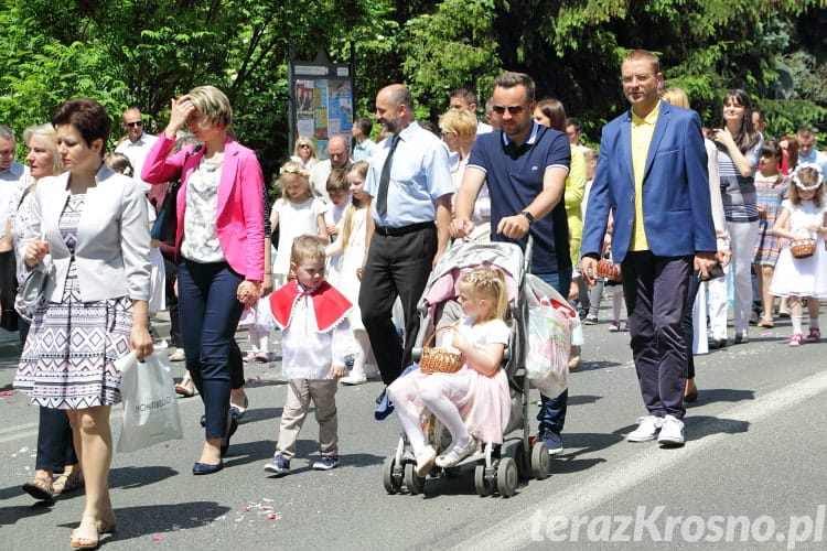 Procesja Bożego Ciała w Krośnie