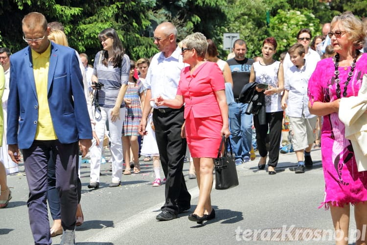 Procesja Bożego Ciała w Krośnie