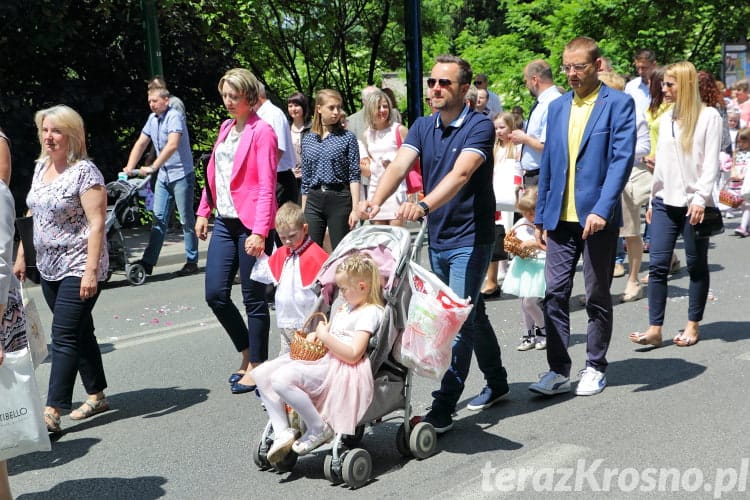 Procesja Bożego Ciała w Krośnie