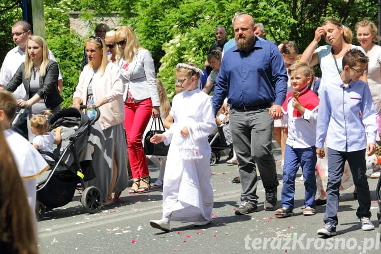 Procesja Bożego Ciała w Krośnie