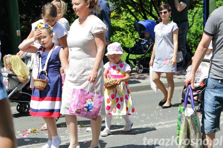 Procesja Bożego Ciała w Krośnie