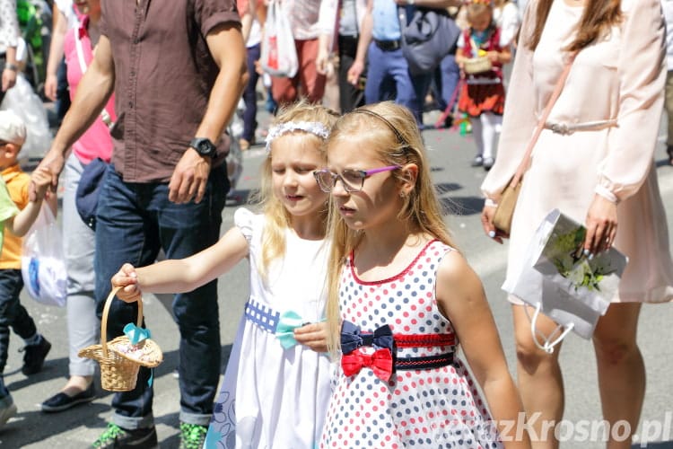 Procesja Bożego Ciała w Krośnie