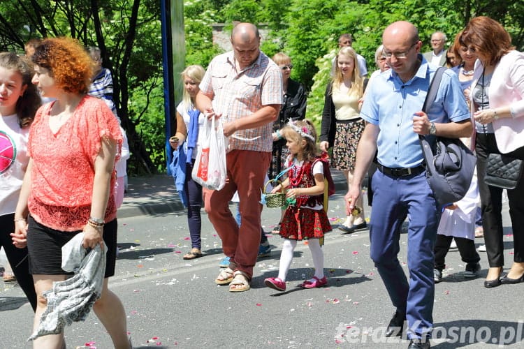 Procesja Bożego Ciała w Krośnie