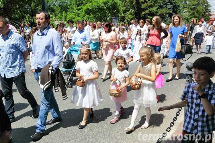 Procesja Bożego Ciała w Krośnie