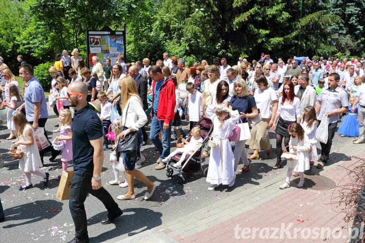 Procesja Bożego Ciała w Krośnie