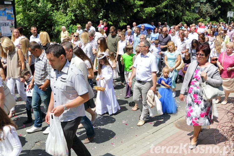 Procesja Bożego Ciała w Krośnie