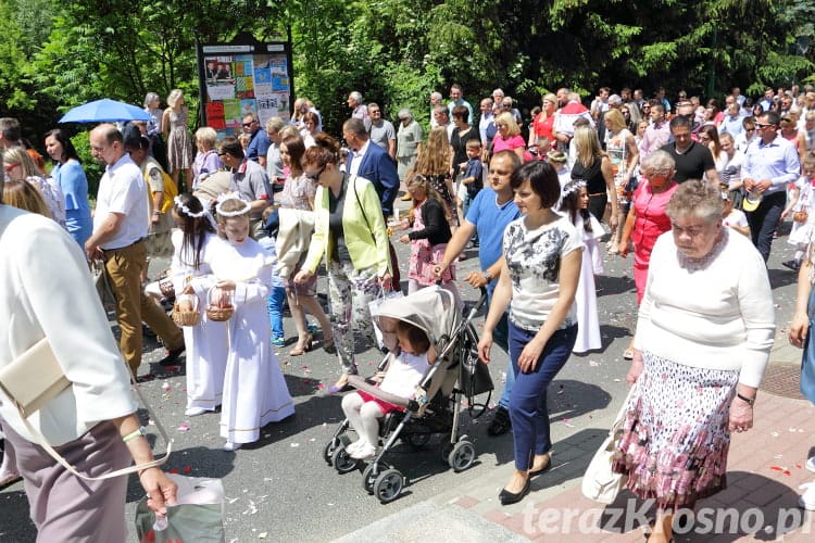 Procesja Bożego Ciała w Krośnie