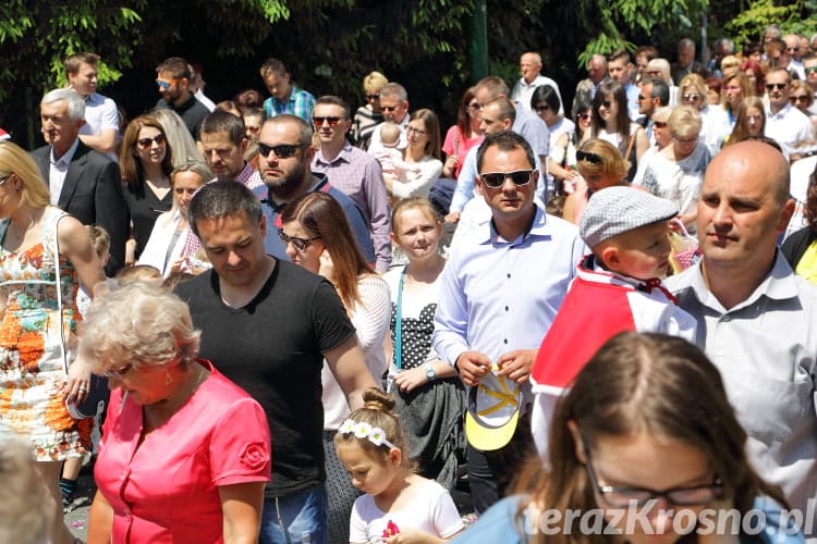 Procesja Bożego Ciała w Krośnie