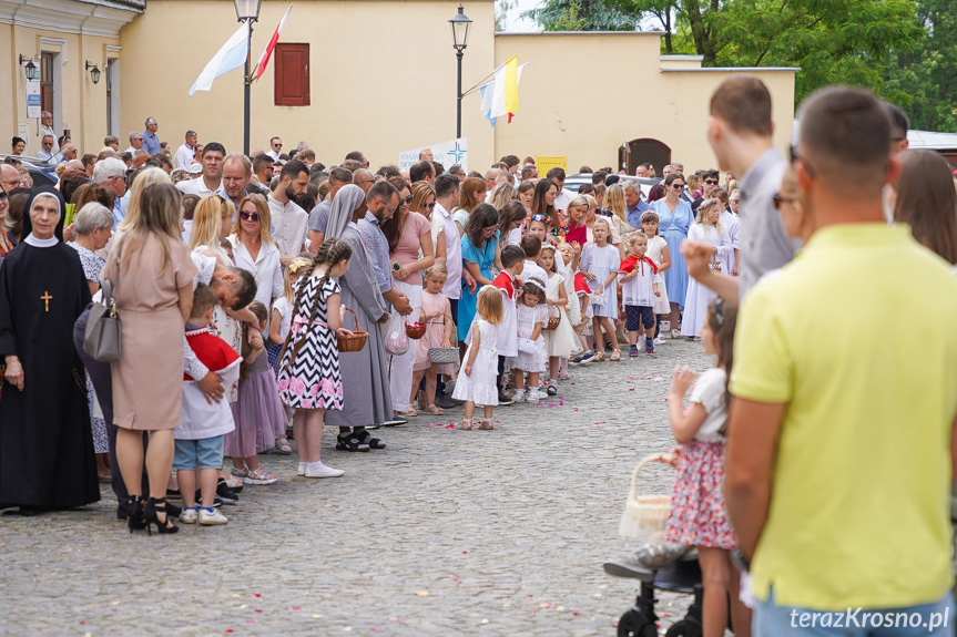 Procesja Bożego Ciała w Krośnie