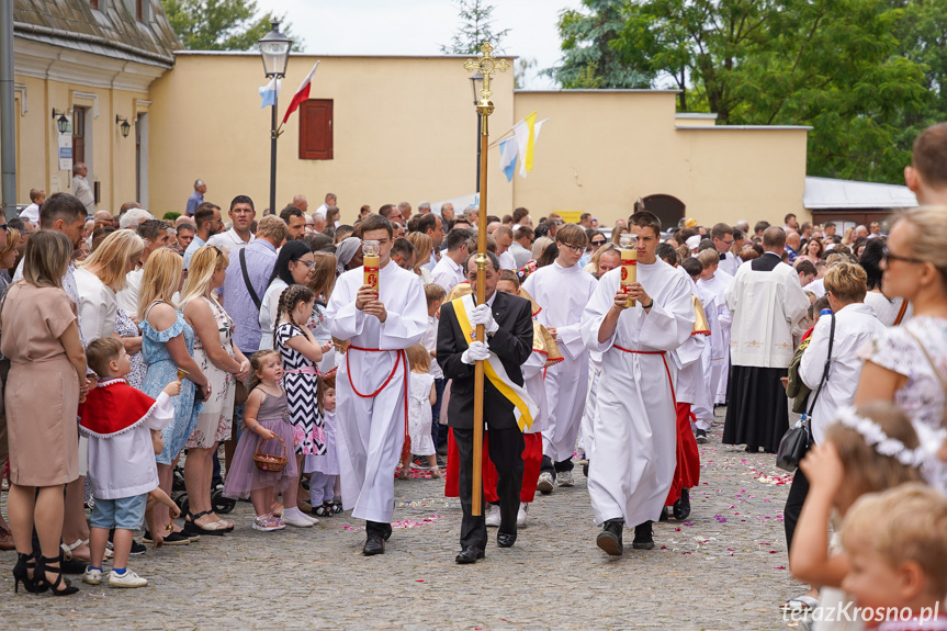 Procesja Bożego Ciała w Krośnie