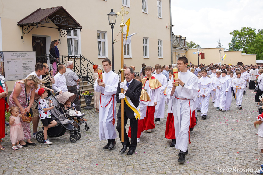 Procesja Bożego Ciała w Krośnie