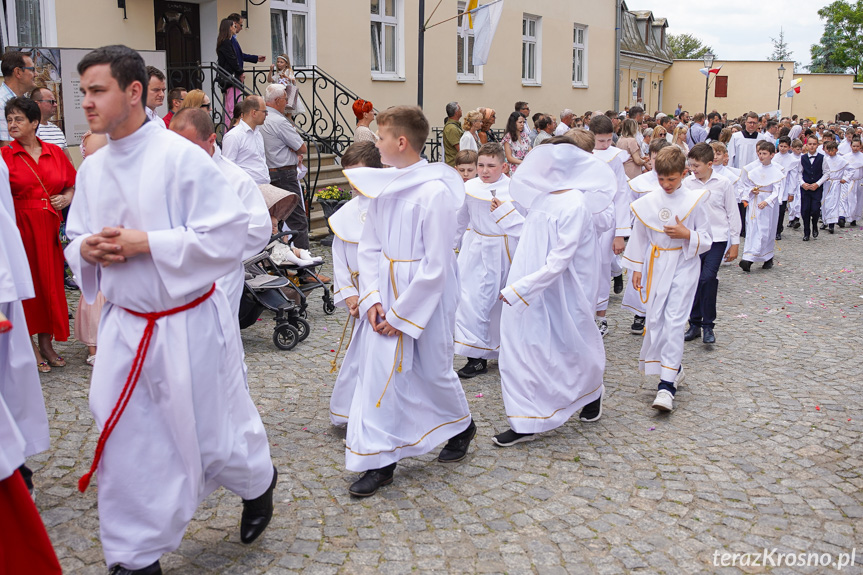 Procesja Bożego Ciała w Krośnie