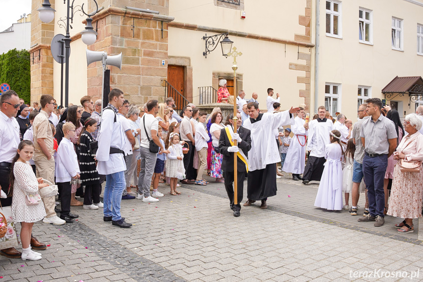 Procesja Bożego Ciała w Krośnie