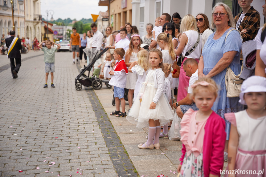 Procesja Bożego Ciała w Krośnie