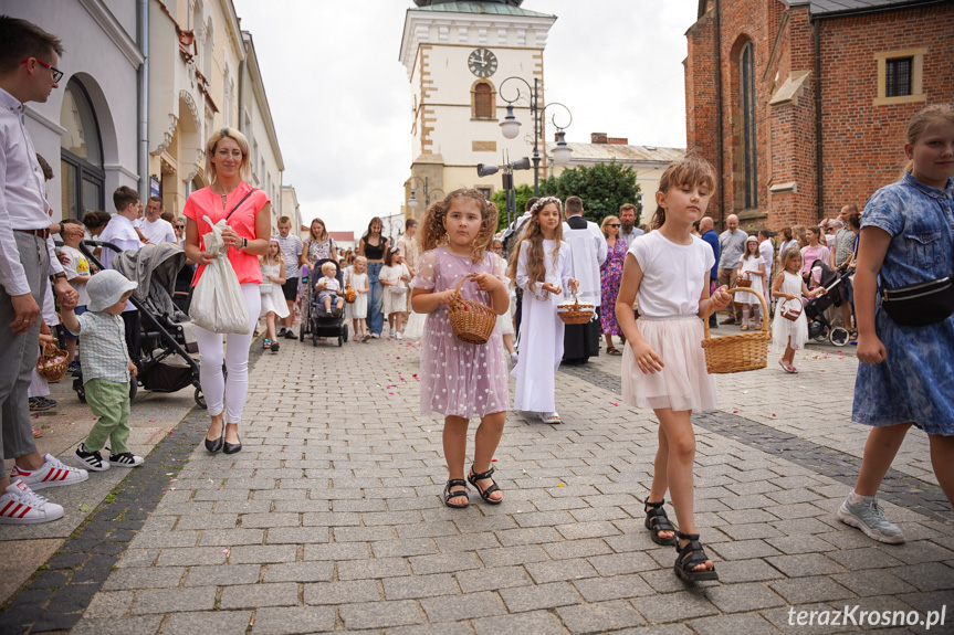 Procesja Bożego Ciała w Krośnie