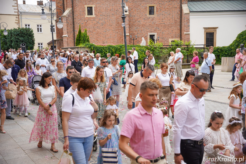 Procesja Bożego Ciała w Krośnie