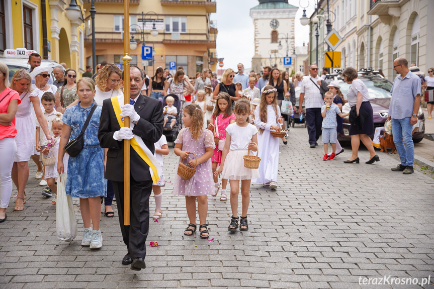 Procesja Bożego Ciała w Krośnie