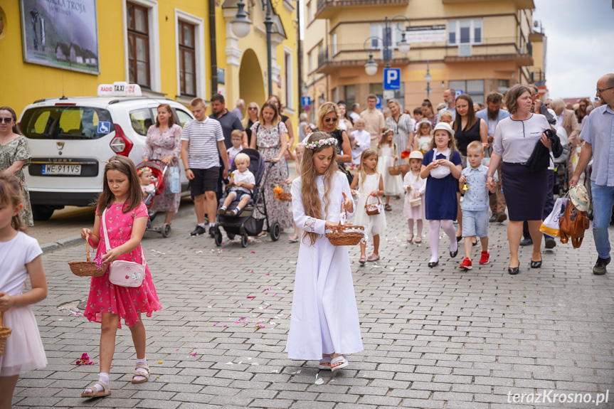 Procesja Bożego Ciała w Krośnie