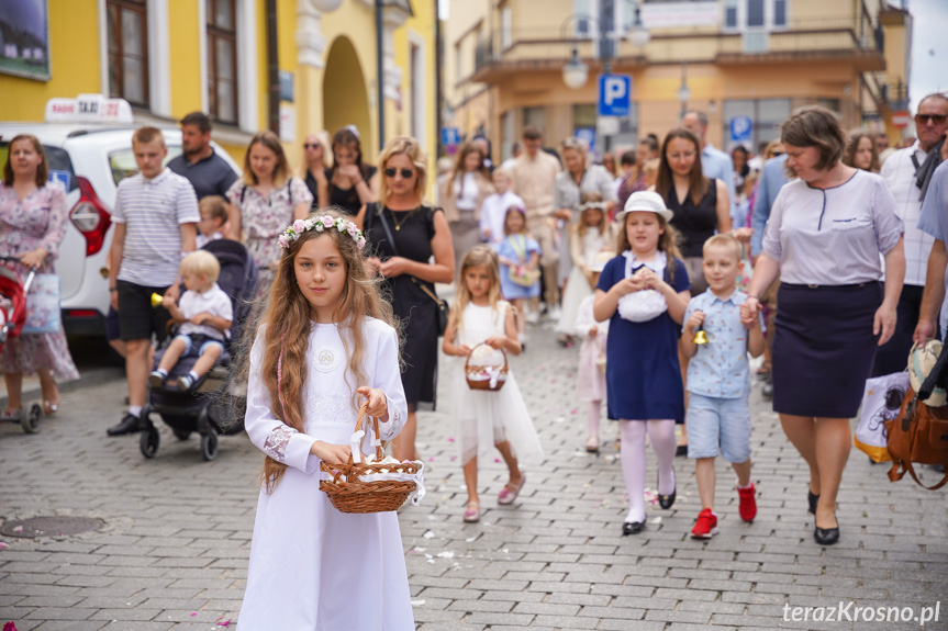 Procesja Bożego Ciała w Krośnie