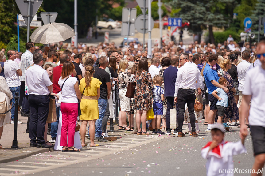 Procesja Bożego Ciała w Krośnie