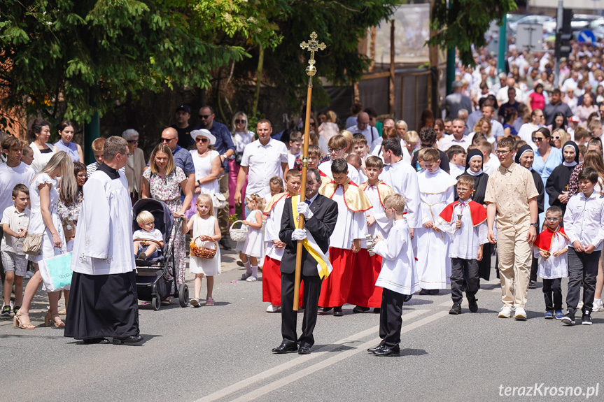 Procesja Bożego Ciała w Krośnie